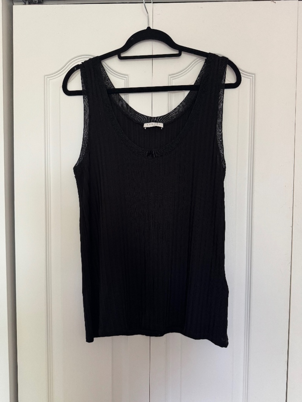 Classic fine knit top by Sandro
